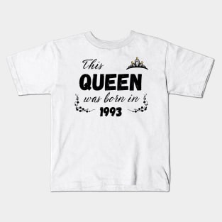 Queen born in 1993 Kids T-Shirt